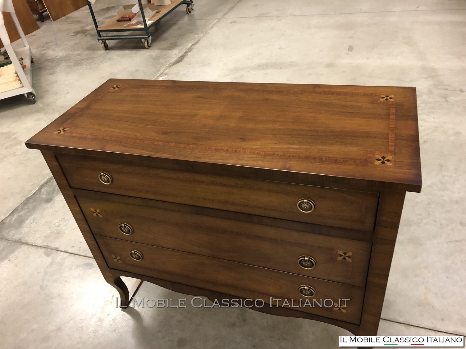 Comò da entrata classico personalizzato 